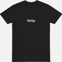 Tony - Black tee