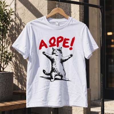 Α ΩΡΕ  - White tee