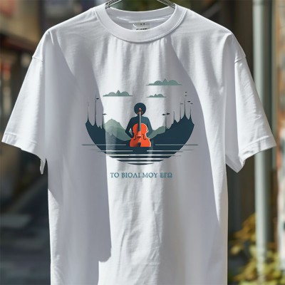 Το βιολί μου εγώ - White t-shirt