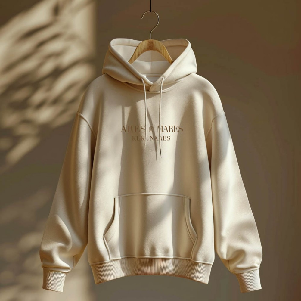 ARES MARES Kukunares Hoodie Cream