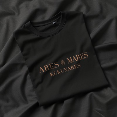 ARES MARES Kukunares T-Shirt Μαύρο