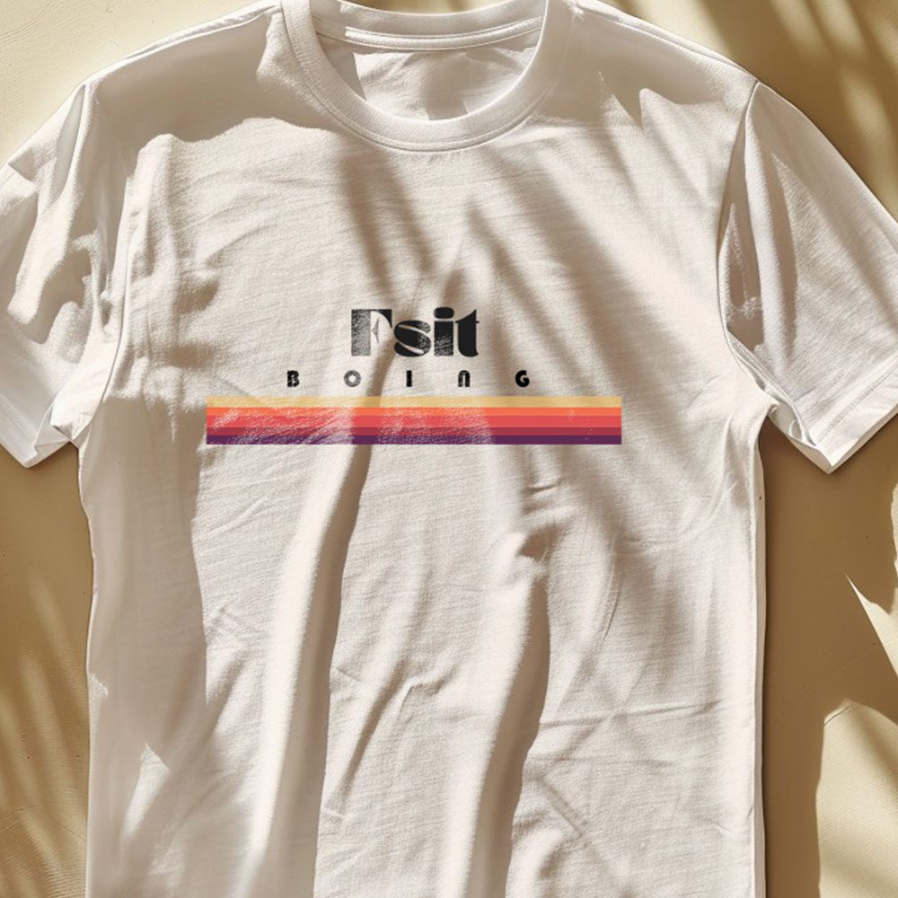 Fsit boing - Vintage white