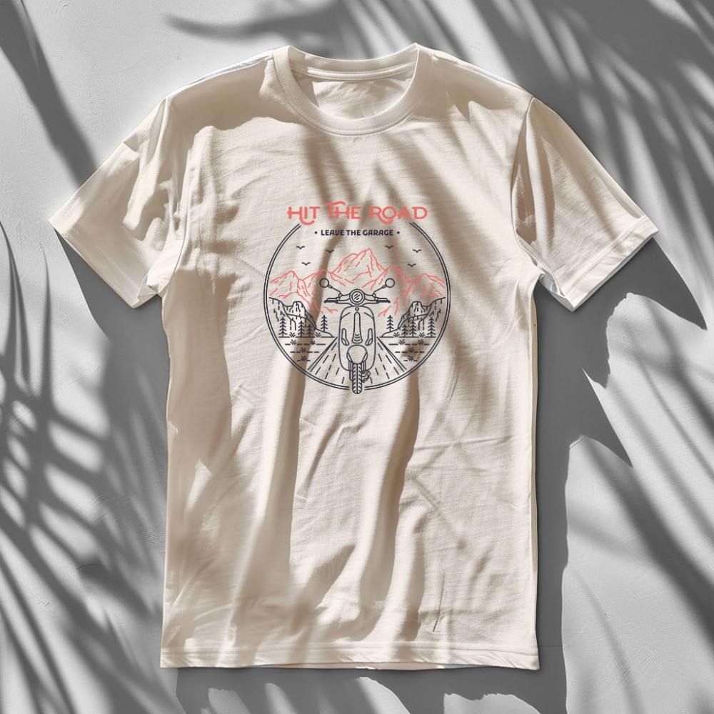 Hit the road - Vintage white