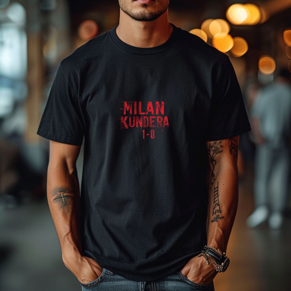 Μίλαν Κούντερα - Black tee