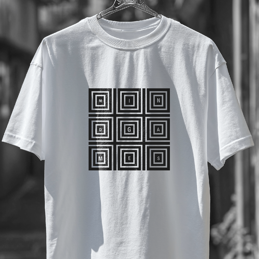 Mind Games - White tee