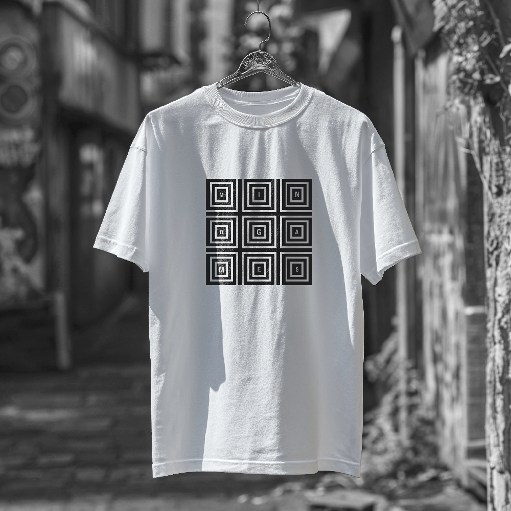 Mind Games - White tee