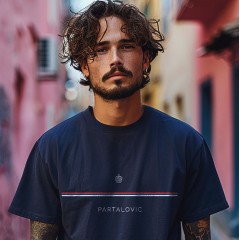 Παρτάλοβιτς - Navy tee