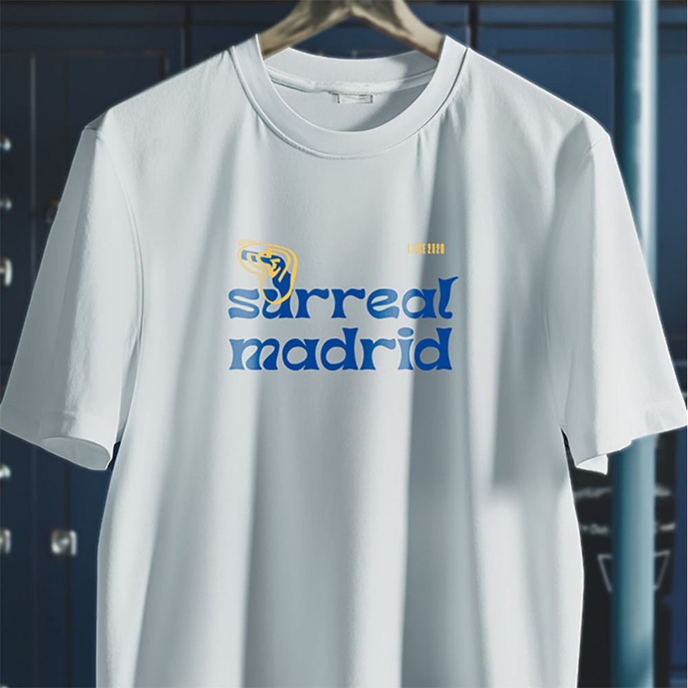 Σουρεάλ Μαδρίτης - Λευκό μπλουζάκι