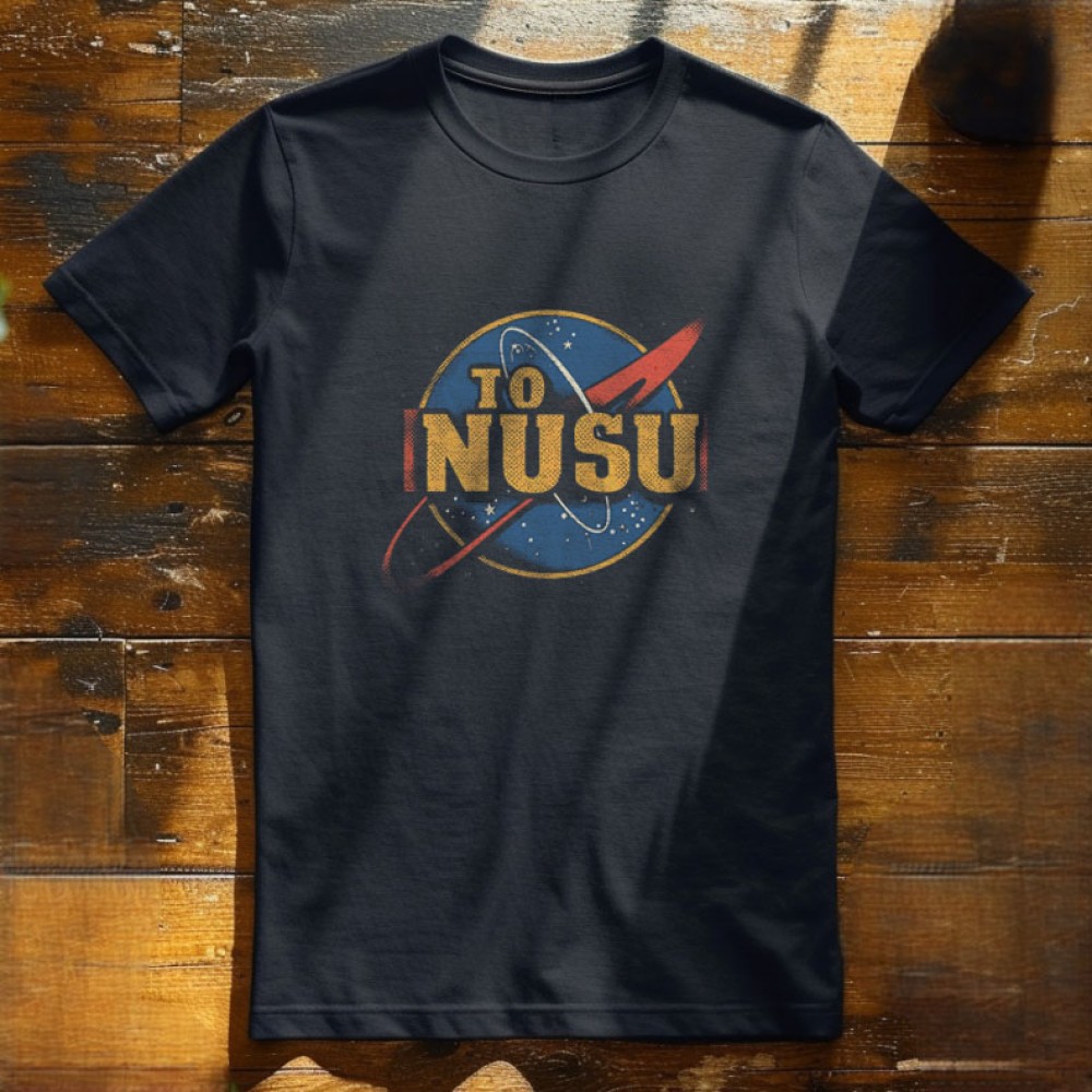 Το Νου Σου (To Nusu) T-Shirt Μπλε Navy