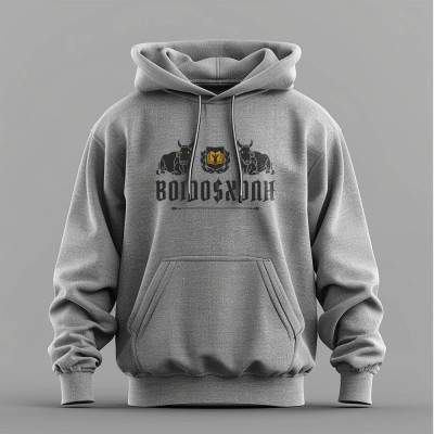 Βοϊδοσχολή  - Γκρι Hoodie