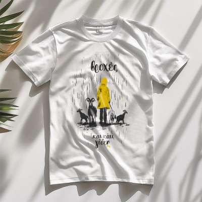 Βροχές και κάτι γίδες - Λευκό