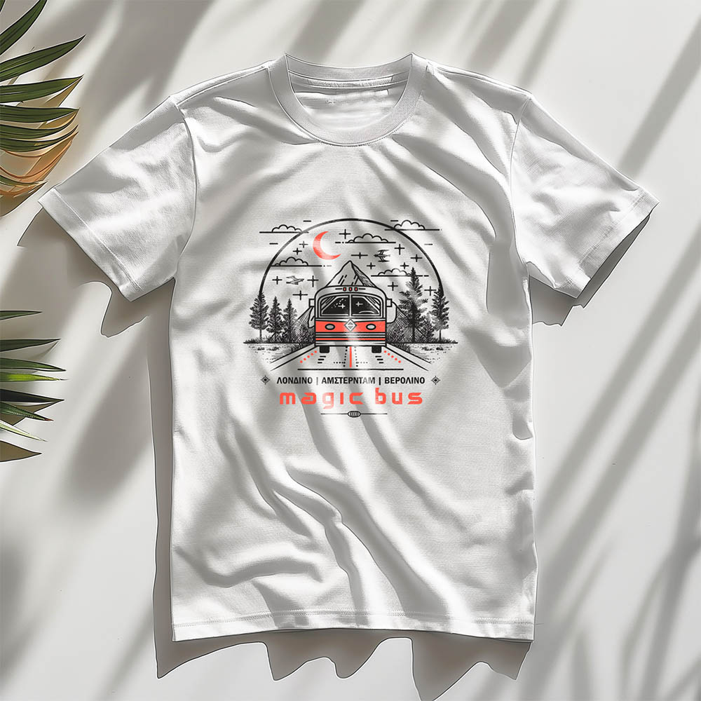 Magic Bus - White tee