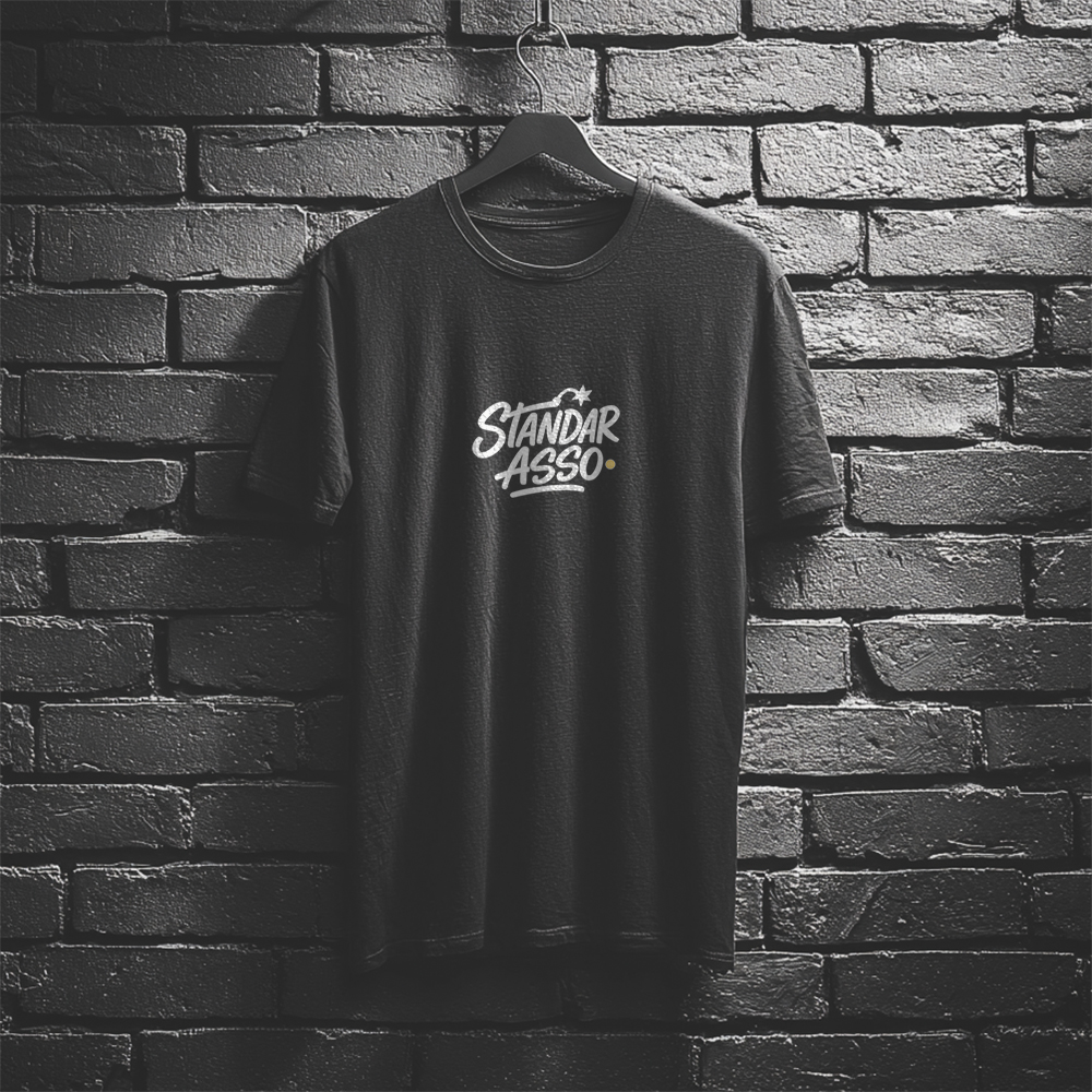 Στάνταρ Άσσο - Μαύρο T-Shirt