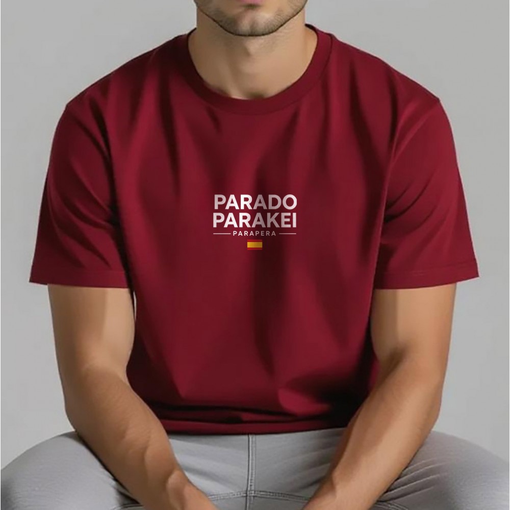 PARAPERA - Μπορντό T-Shirt