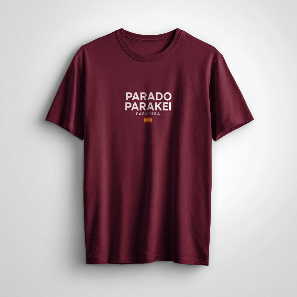 PARAPERA - Μπορντό T-Shirt