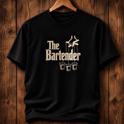 The bartender  - Black tee