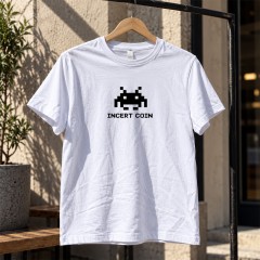 Insert coin White tee