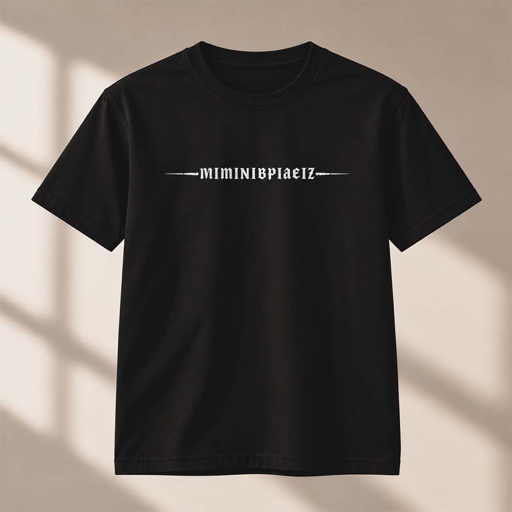 μιμινιβριάειζ  Black tee