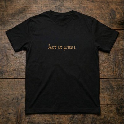 let it μπει  - Black