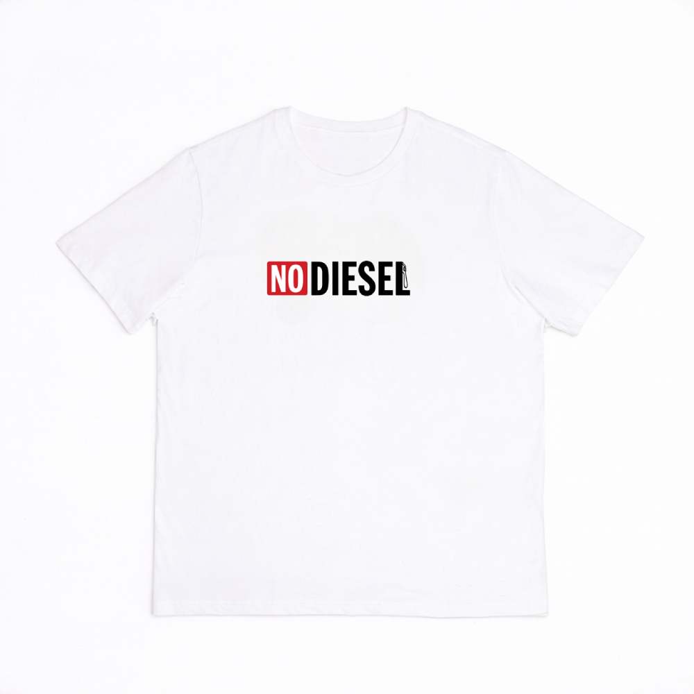 NO DIESEL  - White