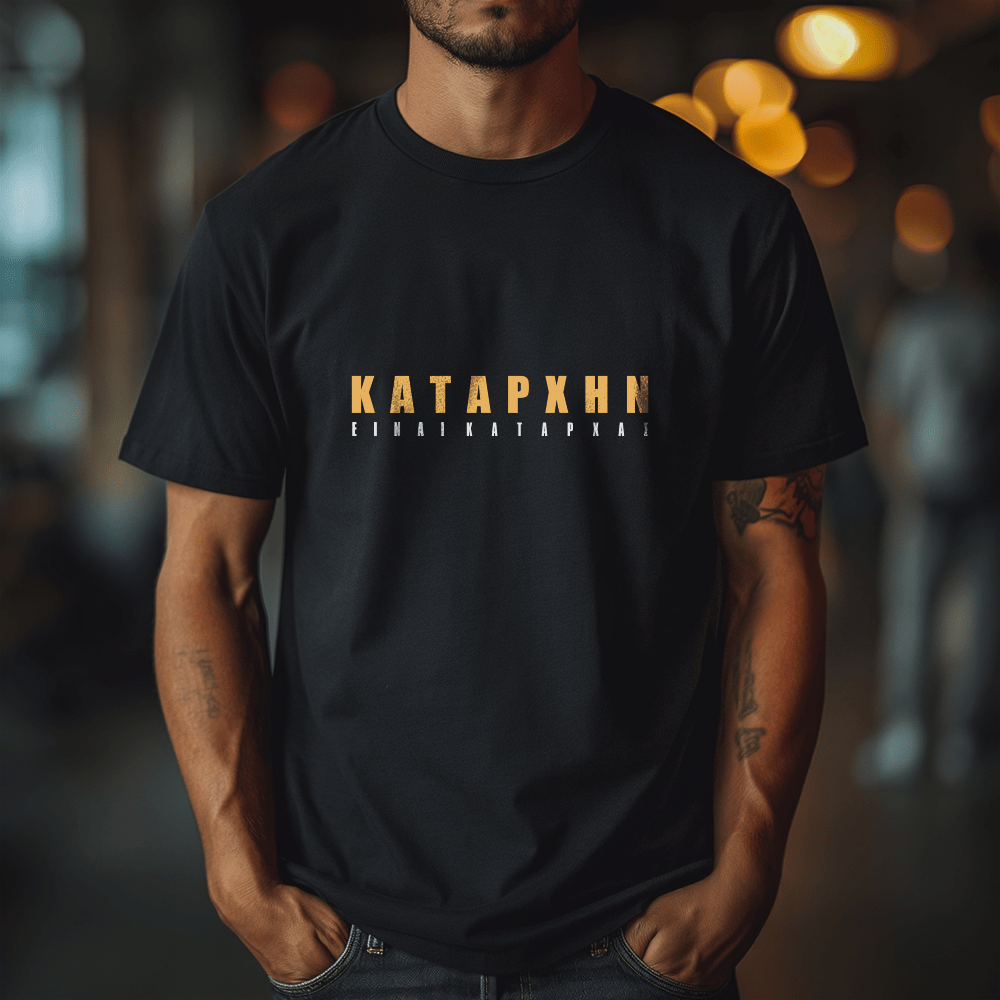 ΚΑΤΑΡΧΗΝ είναι καταρχάς - Black organic