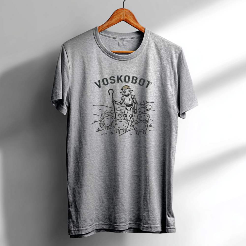 Βοσκομπότ -Γκρί μπλουζάκι