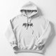 ΜΠΟΜΠΑ - Λευκό Hoodie
