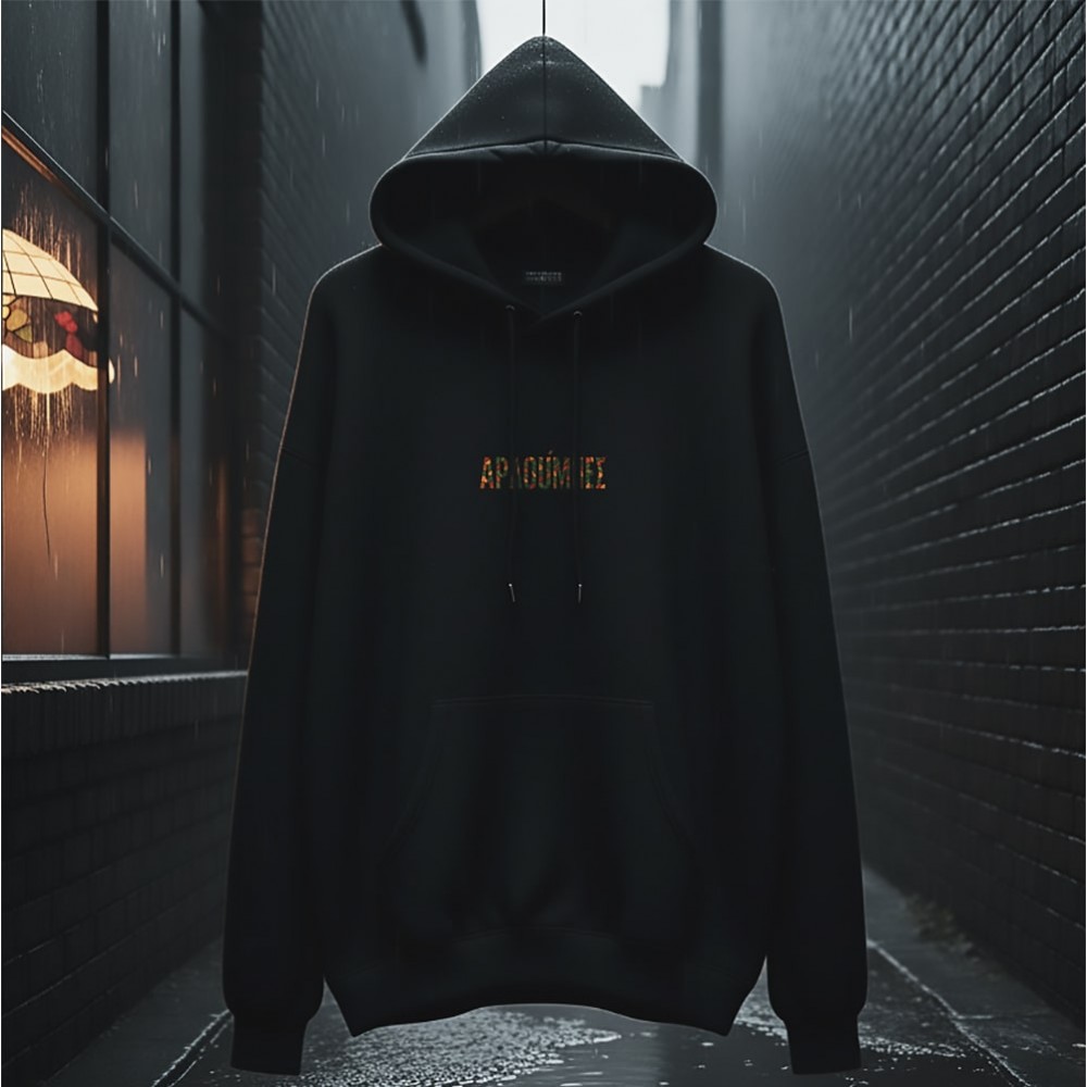 Αρλούμπες Μαύρο Hoodie