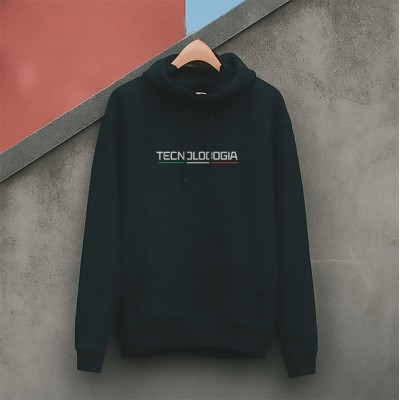 Tecnolooogia Blue Navy Hoodie