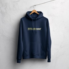 Μπέρδεway - Navy Hoodie