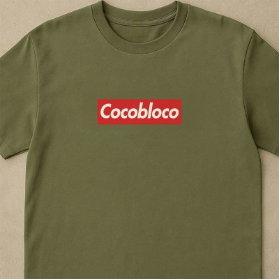 Κοκομπλόκο - T-shirt χακί