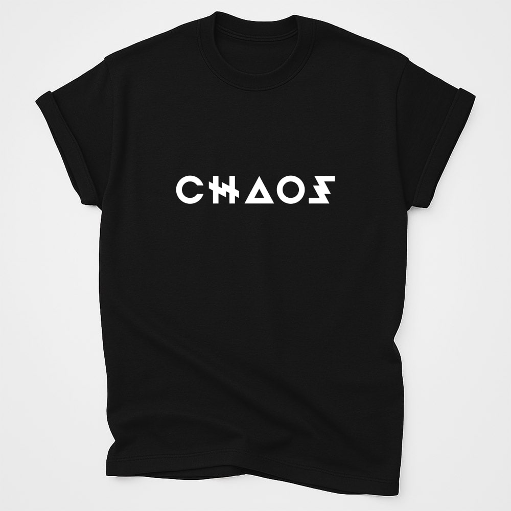 CHAOS - Black tee