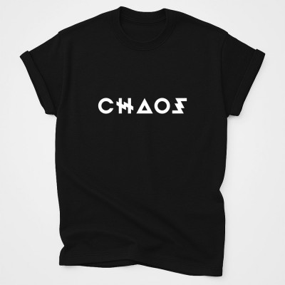 CHAOS - Black tee