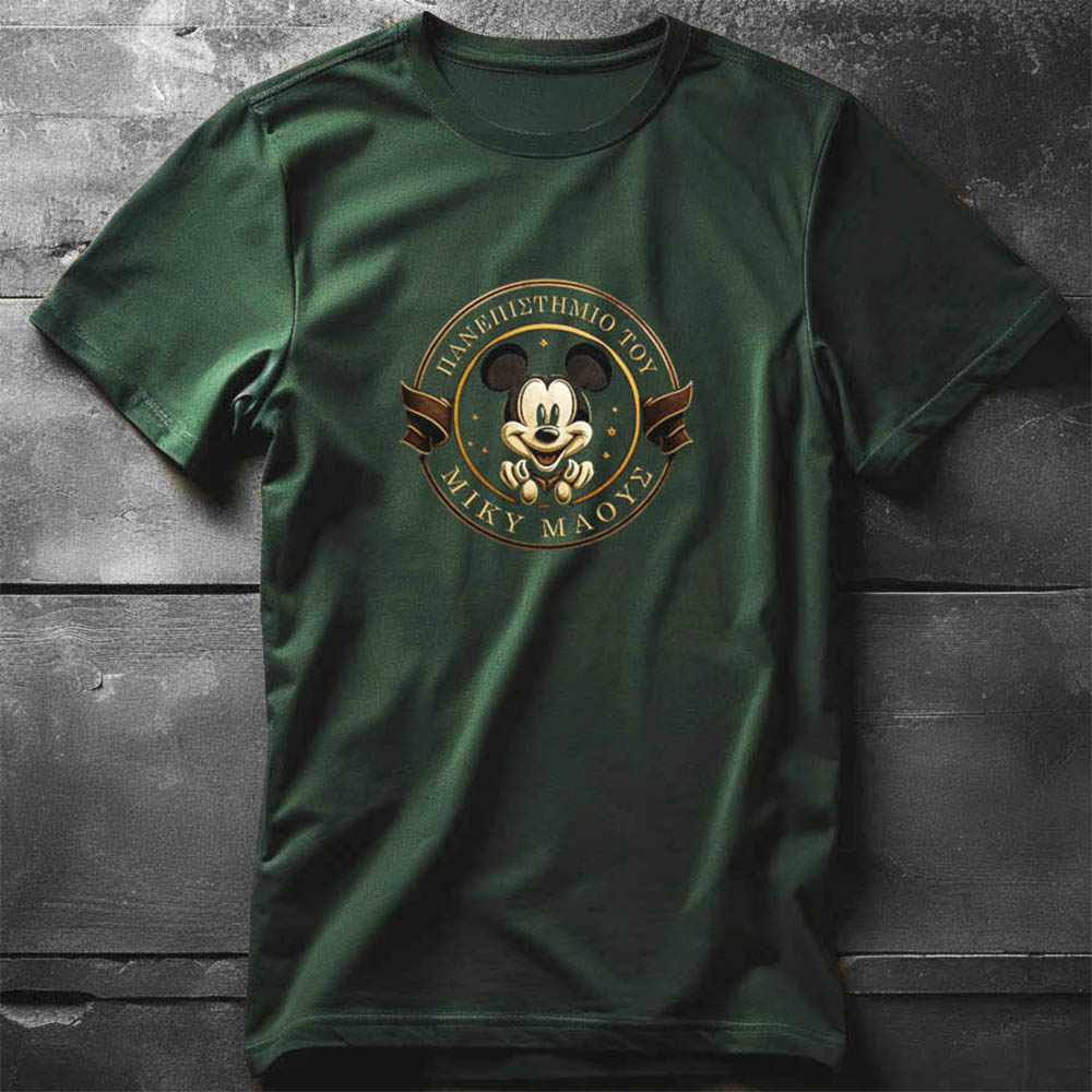 Πανεπιστήμιο του Μίκυ Μάους -Green tee