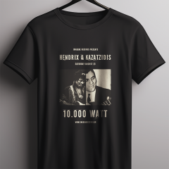 Χέντριξ και Καζατζίδης- Μαύρο t-shirt