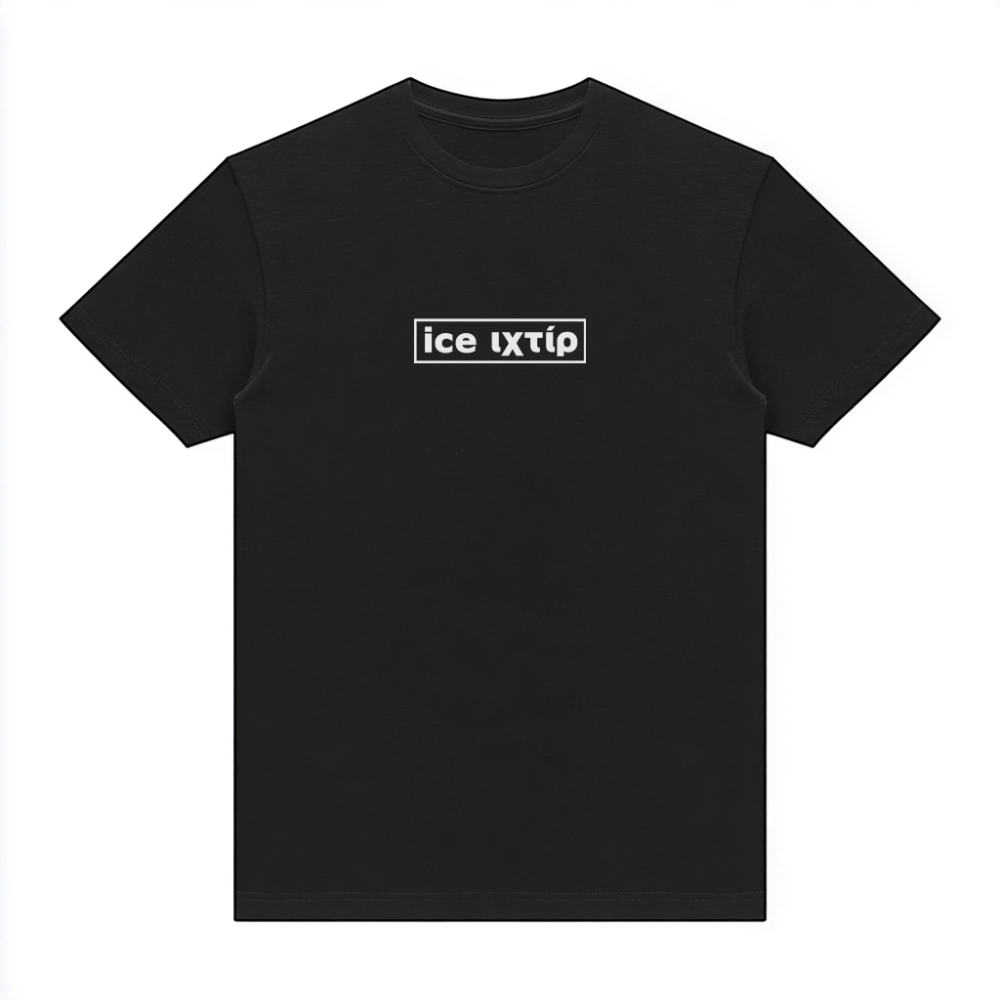 Ice ιχτίρ - Black tee