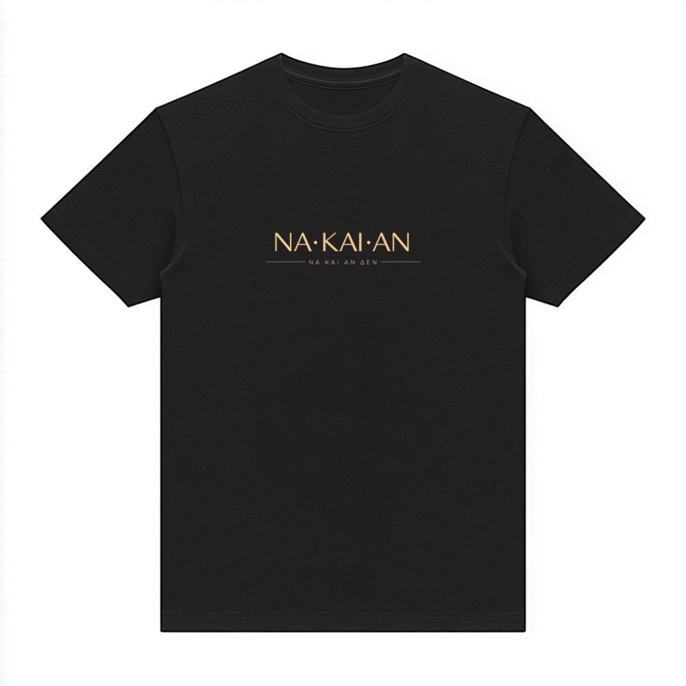 Να και αν Black tee
