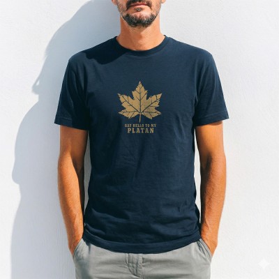 Say hello to my Platan - Navy tee