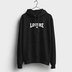 Λοστρέ - Black Hoodie