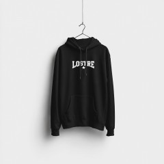 Λοστρέ - Black Hoodie
