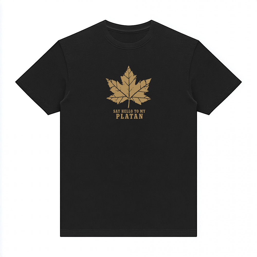 Say hello to my Platan - Black tee