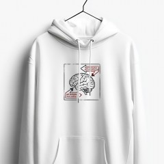 There's nothing Left - White Hoodie