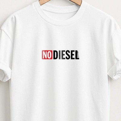 NO DIESEL  - White