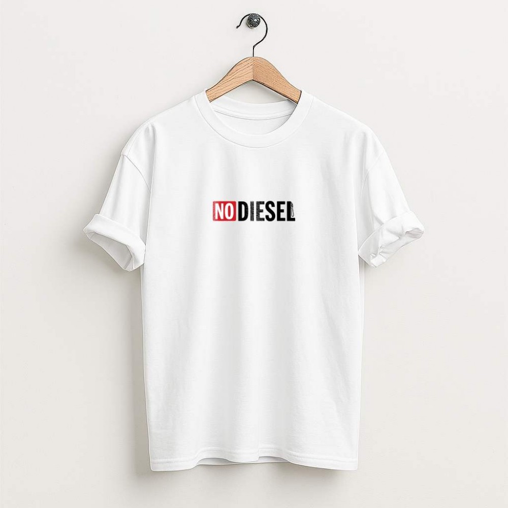 NO DIESEL  - White