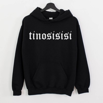 tinosisisi Hoodie Μαύρο
