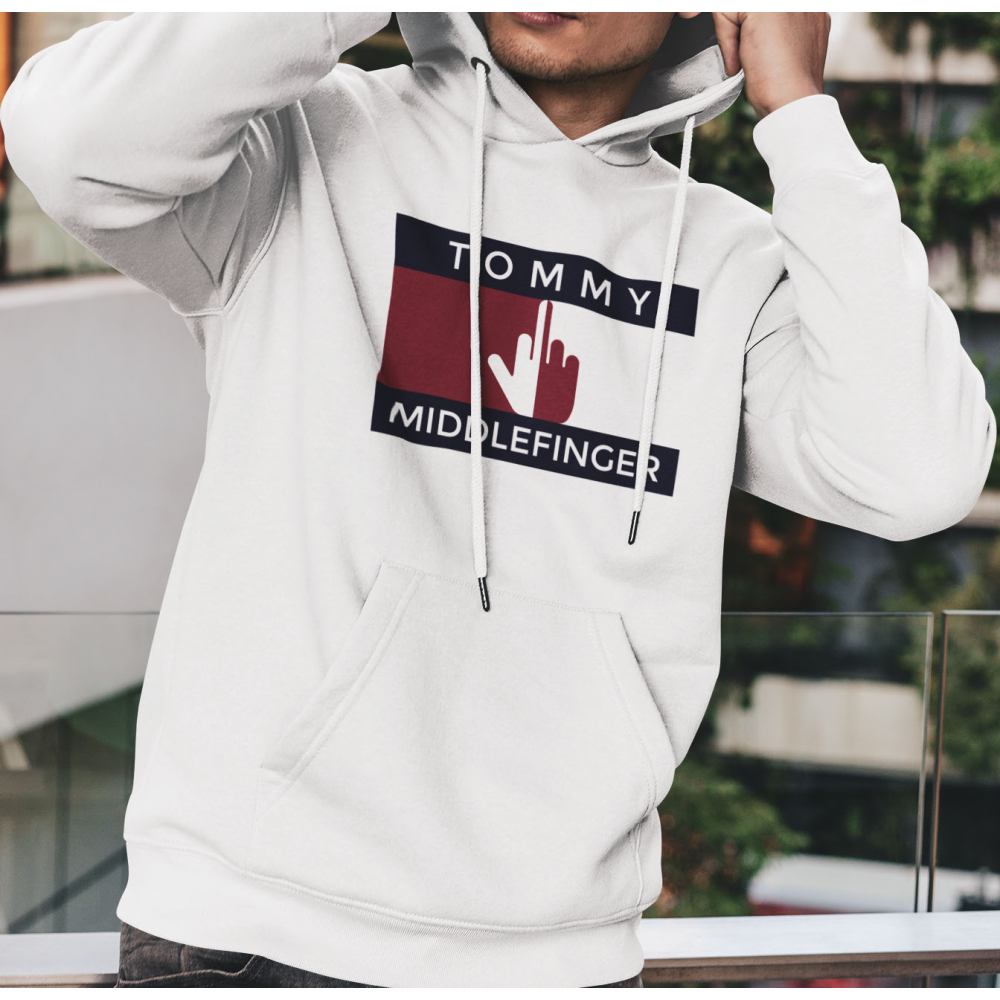 Tommy - White Hoodie