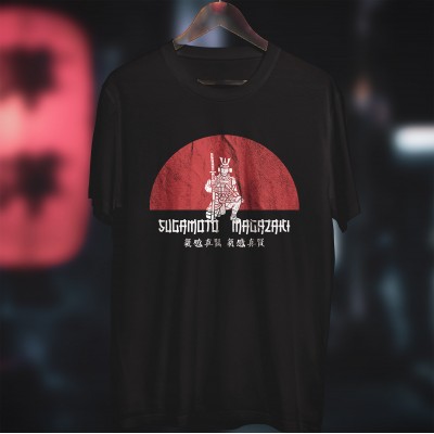 Sugamoto Magazaki T-Shirt Μαύρο