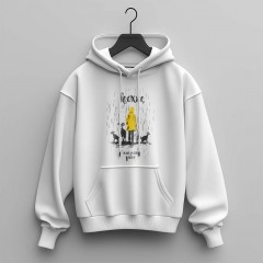 Βροχές και κάτι γίδες - White Hoodie
