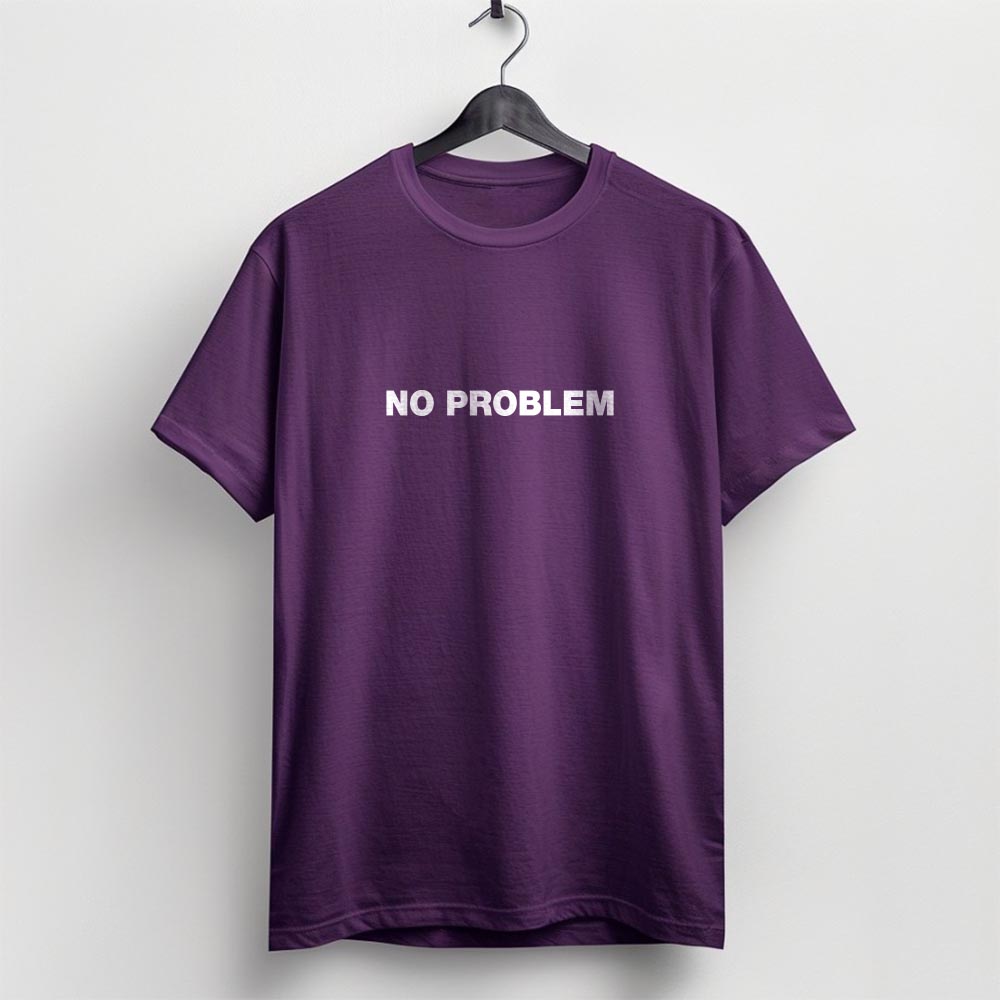 No Problem - Purple tee