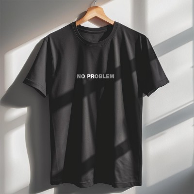 No Problem - Black tee 